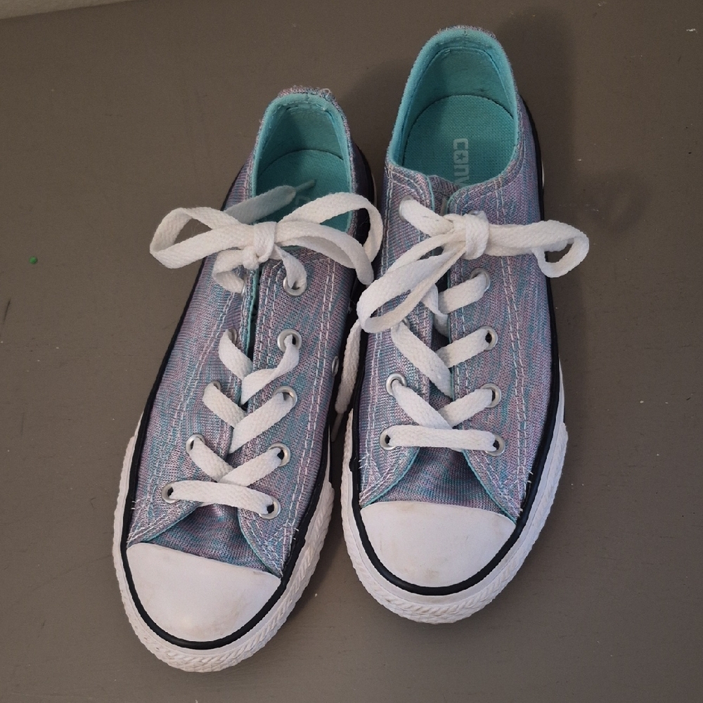 Kids Iridescent Sneakers